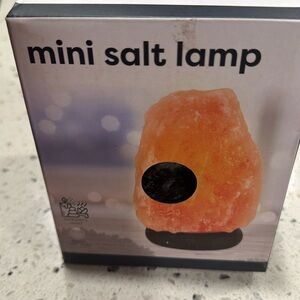 Mini salt lamp
